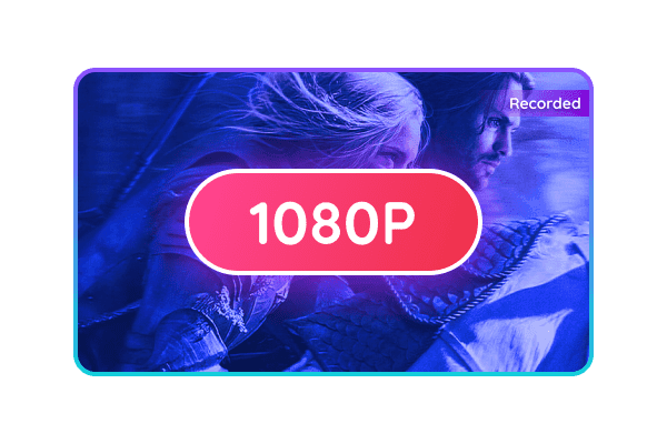 recordfab, enregistreur vidéo en continu 1080p