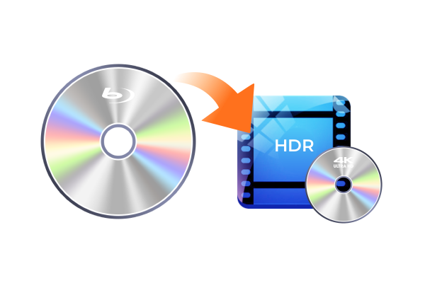 UHD Blu-ray Format ausgeben
