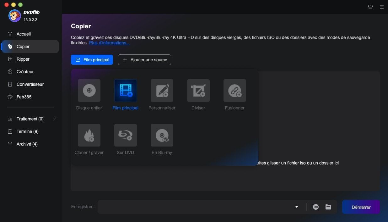 comment copier un DVD sur mac en utilisant DVDFab DVD Copy ?
