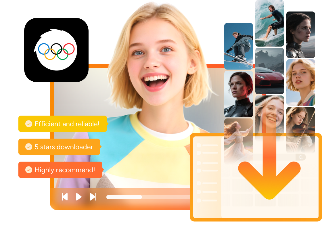 <strong class="linear-text">StreamFab</strong> Olympic Games Downloader