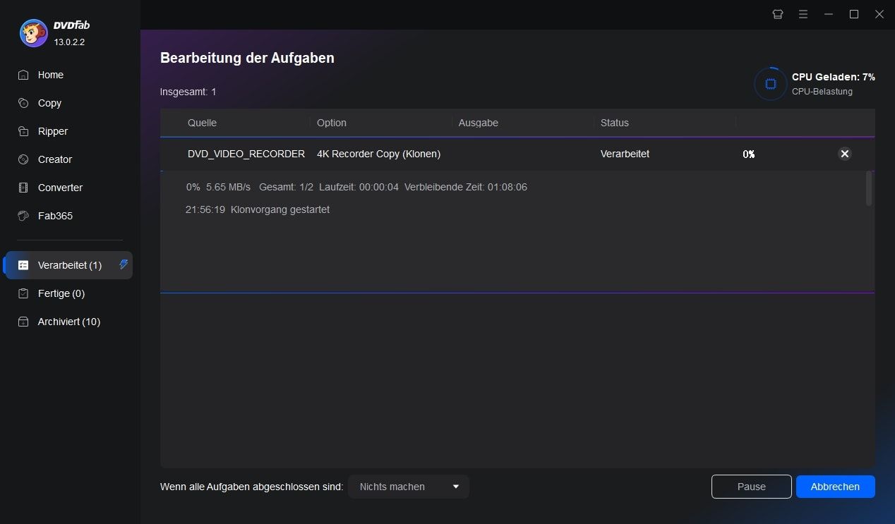 dvdfab 4k recorder copy anleitung 3