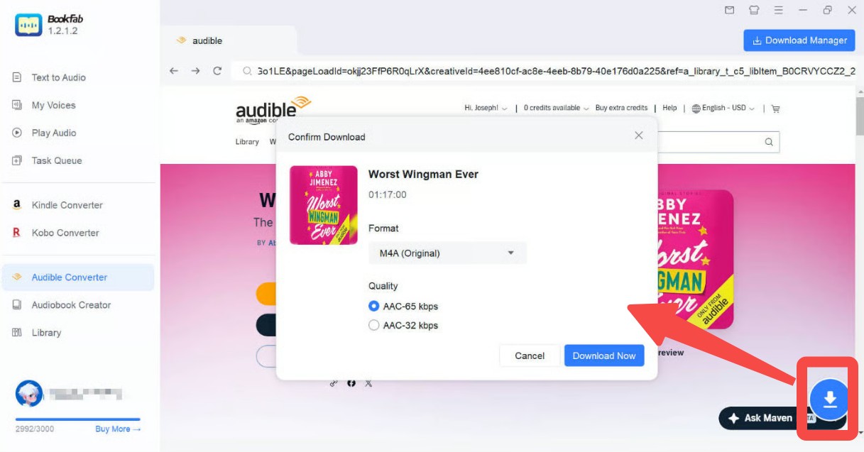 best audible converter and audible downloader: bookfab audible converter
