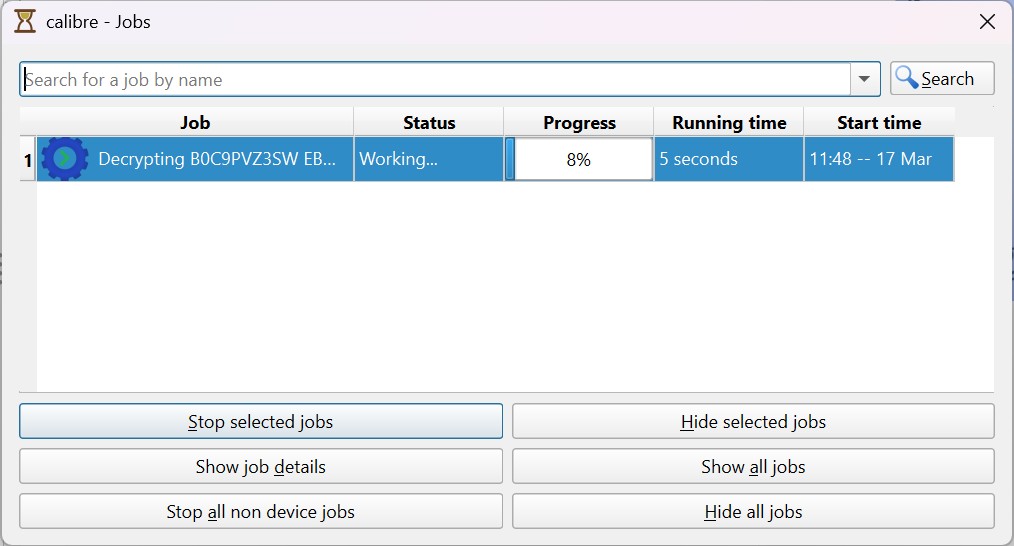 Convert Kindle Book to PDF with Calibre