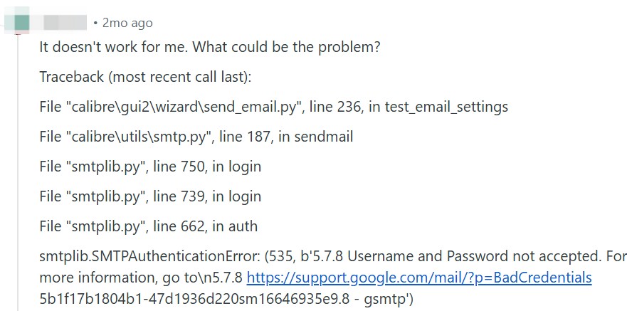 Troubleshooting: Common Calibre to Kindle Problems