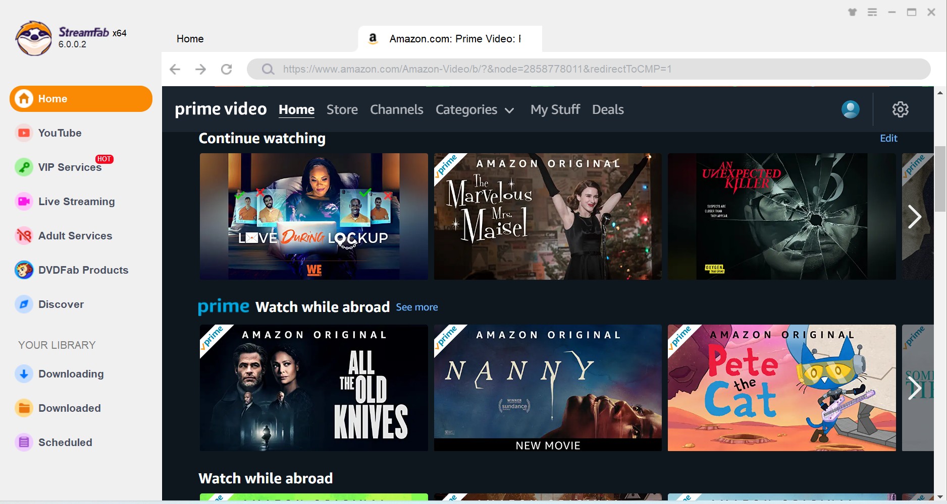 how to watch amazon prime video offline