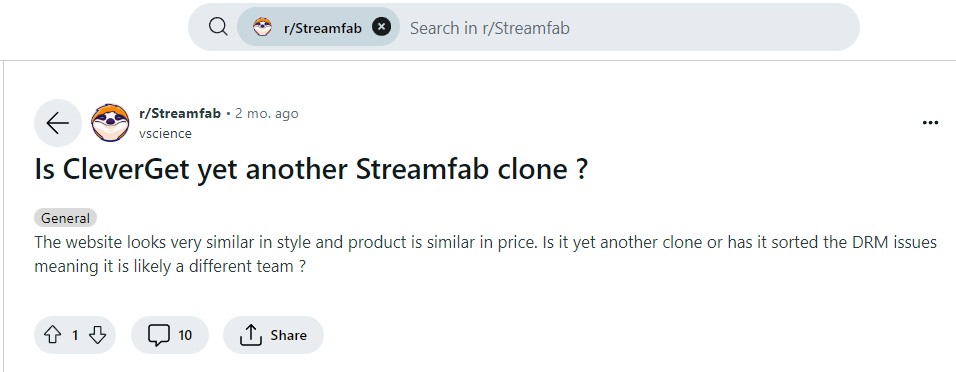 cleverget vs streamfab