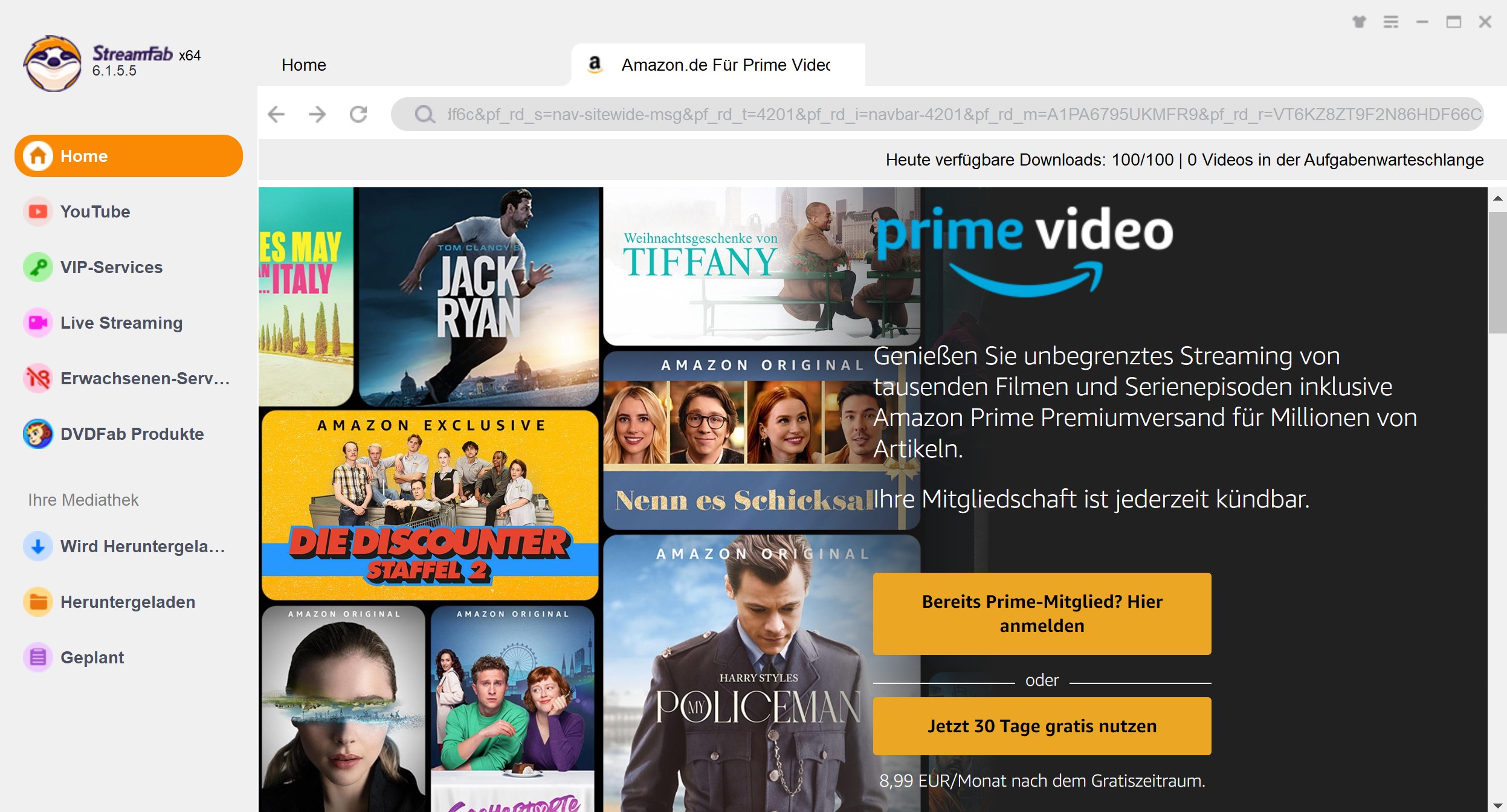 Wie sieht man Prime Video offline in MP4/MKV ohne Einschränkungen an?
