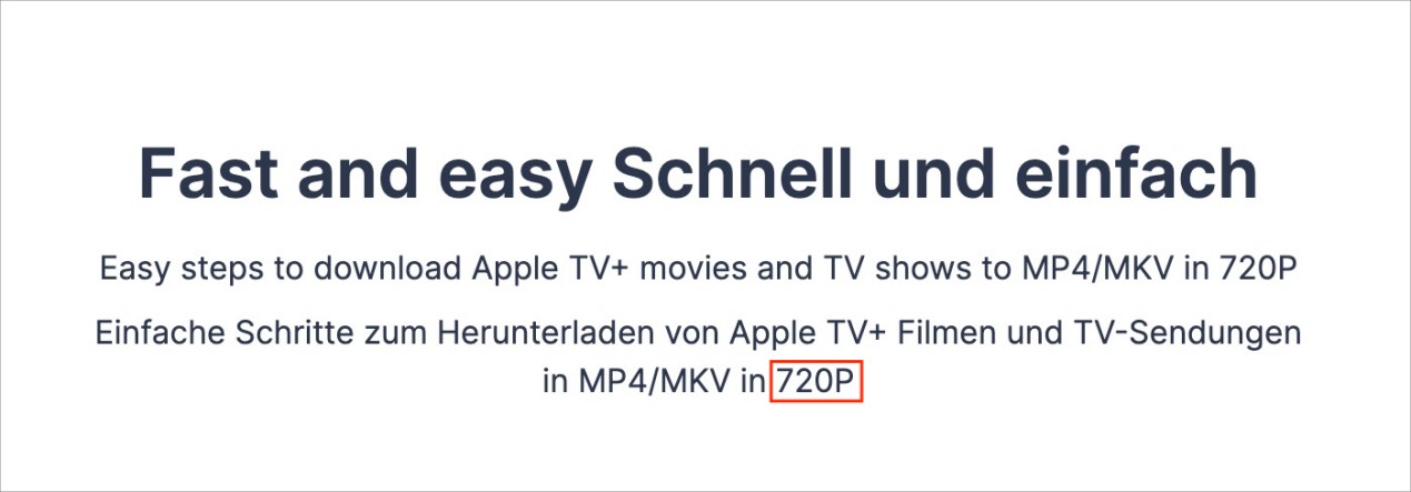 Beste Apple TV Plus Downloader und ihre Vor- und Nachteile