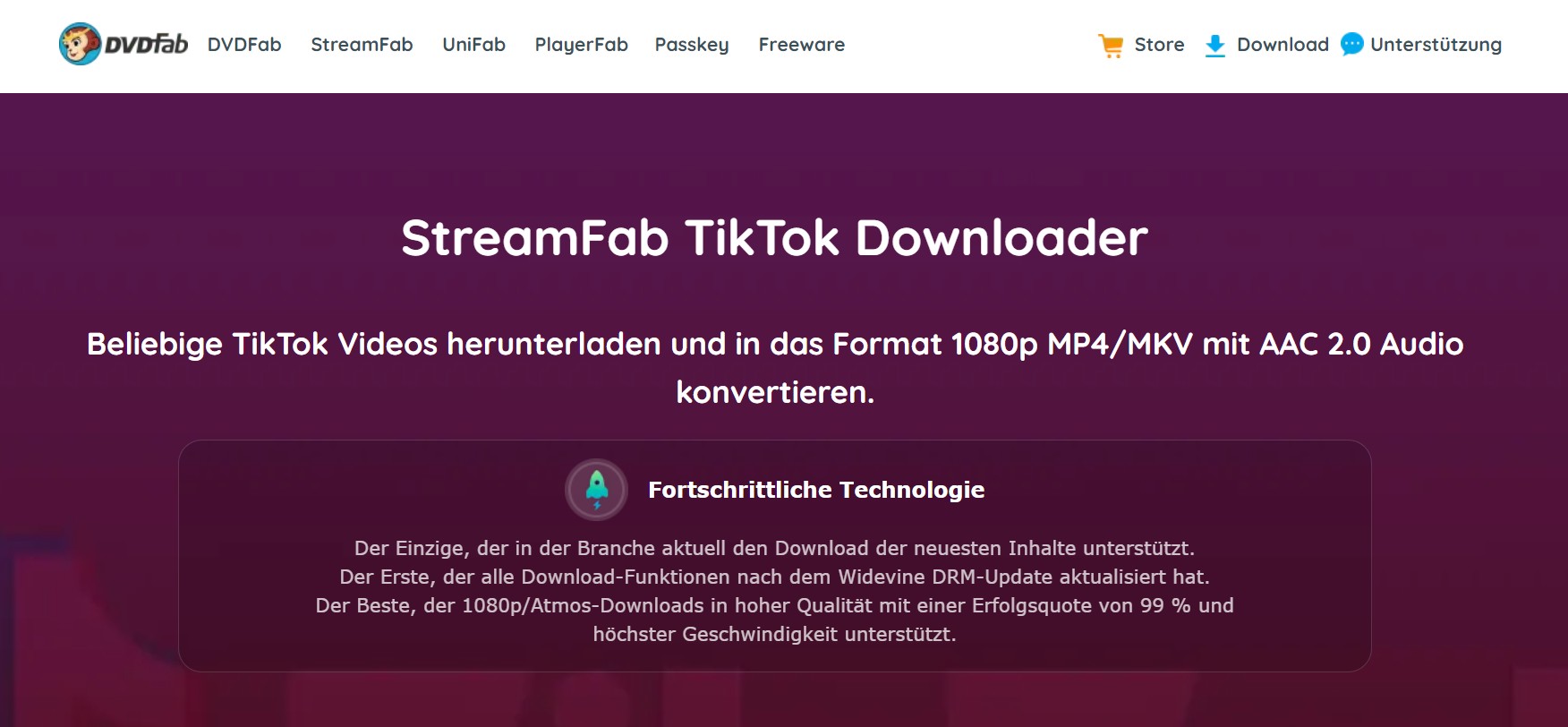 StreamFab: Der beste TikTok Video Downloader auf Ihrem PC