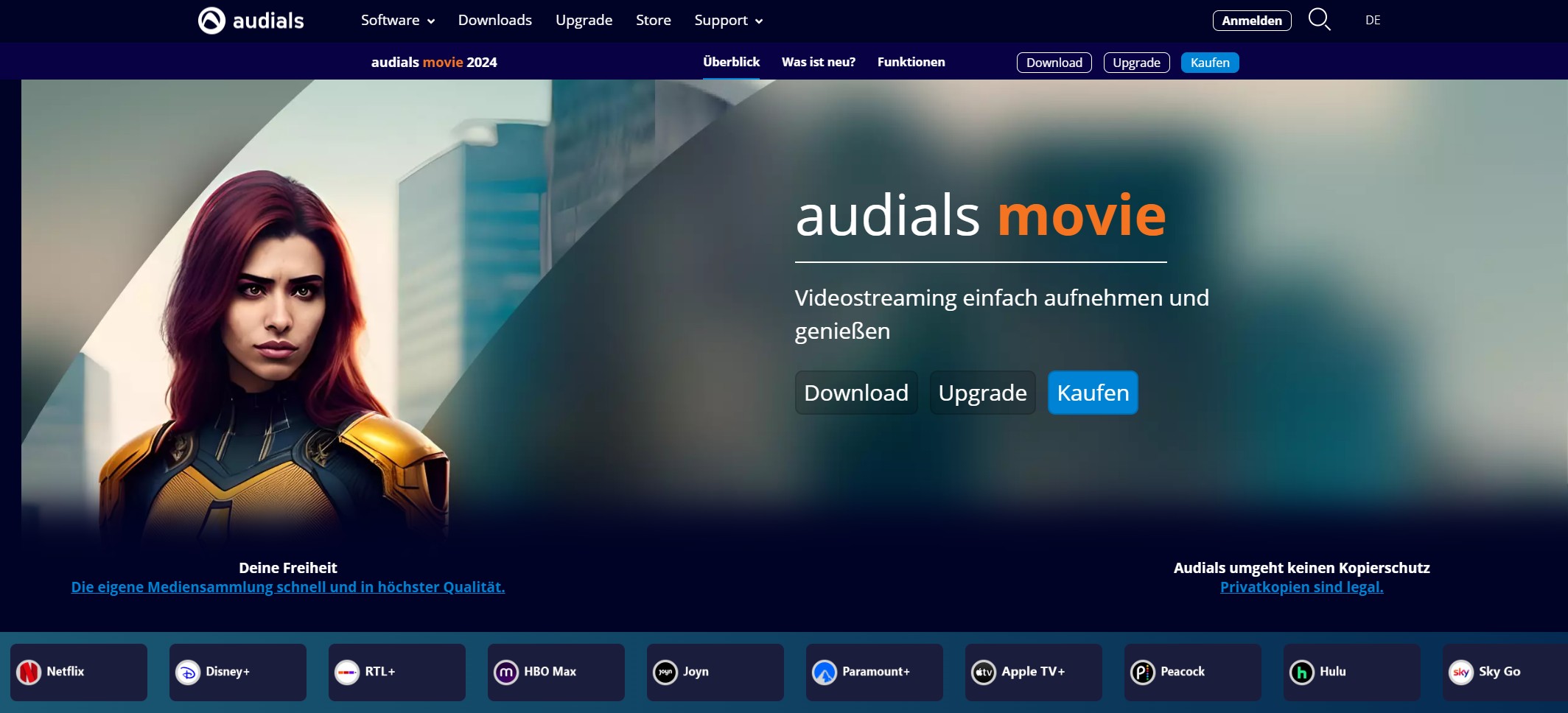 Joyn aufnehmen: Audials Movie