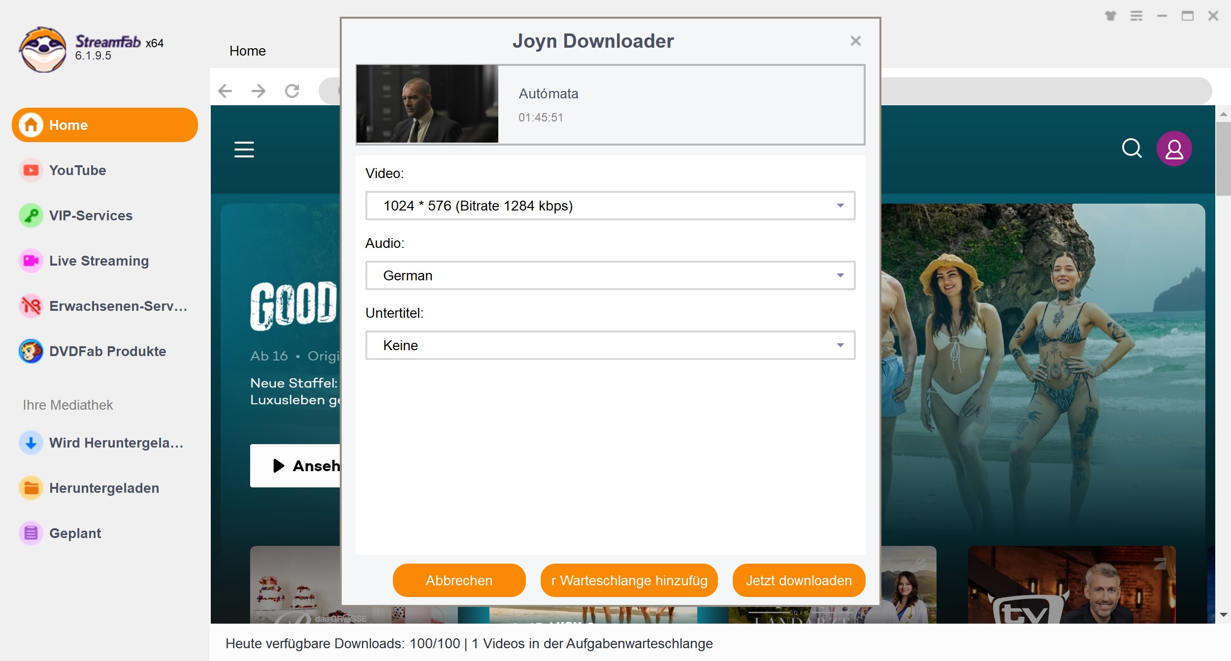 Download-Test: Die beliebtesten Joyn Filme im Jahr 2024