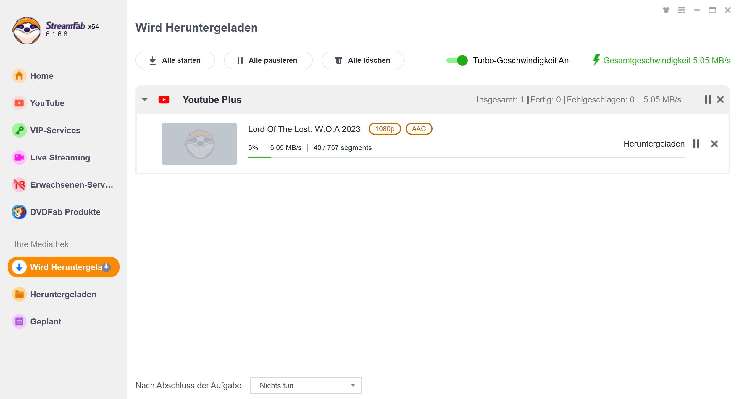 Anleitung zum MagentaMusik Video Download mit StreamFab