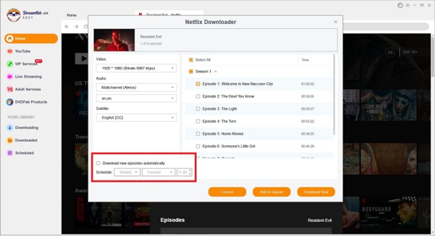 netflix offline schauen, netflix offline:Wie lädt man Netflix-Videos zum Netflix offline schauen auf den PC herunter?