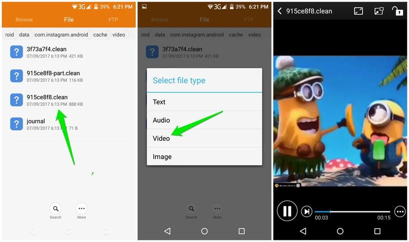 instagram private downloader:Methode 1: Instagram private Videos aus dem App-Cache extrahieren