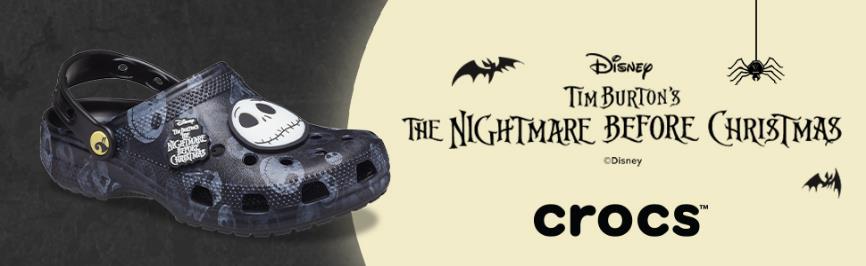 Kommerzieller Einfluss von Nightmare Before Christmas: crocs