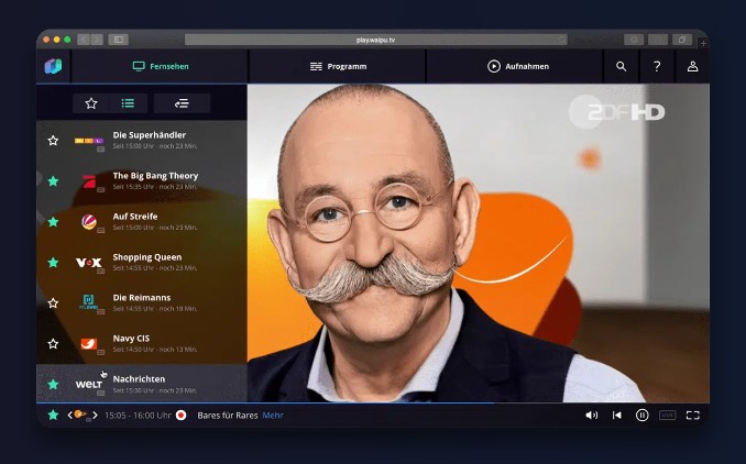 Waipu TV-Downloads für Windows: Alle wichtigen Funktionen erklärt