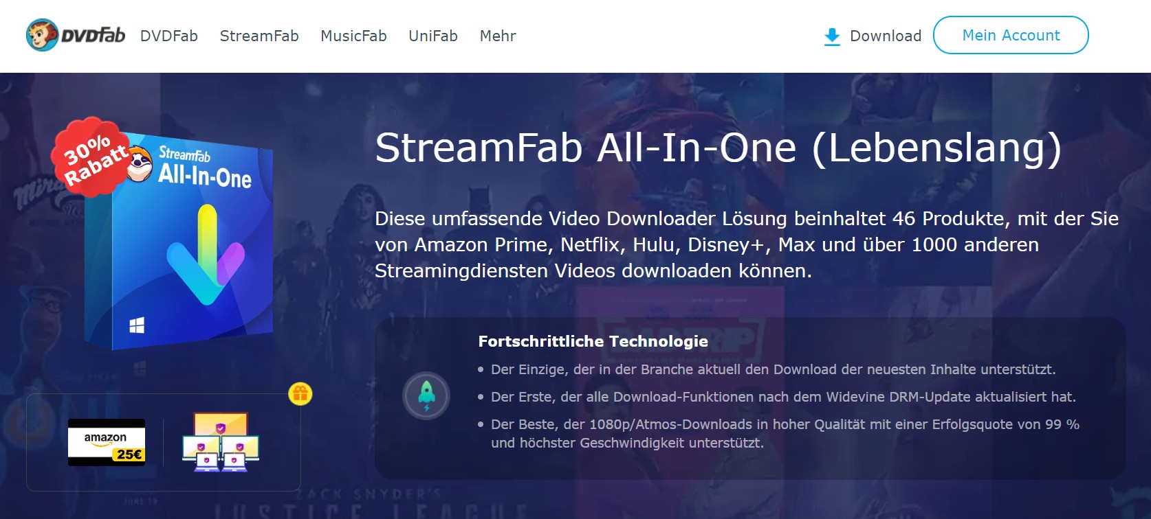 Bester Waipu TV Video Downloader für Windows: StreamFab