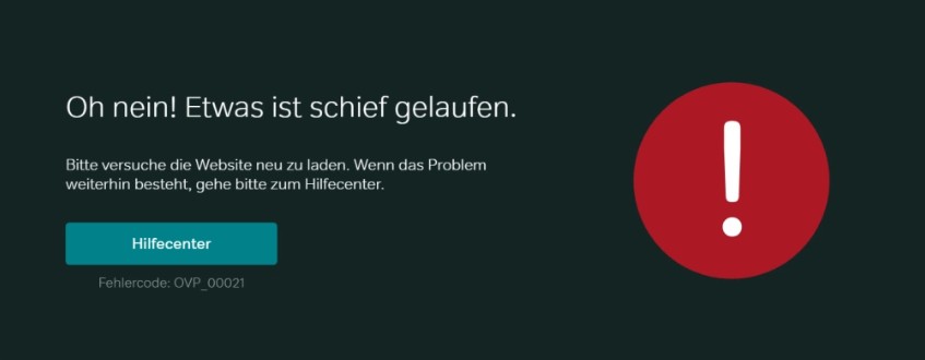 Mögliche Probleme und Lösungen zu WOW App Android TV