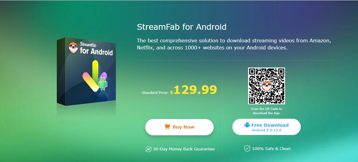 download any video android:1. StreamFab for Android