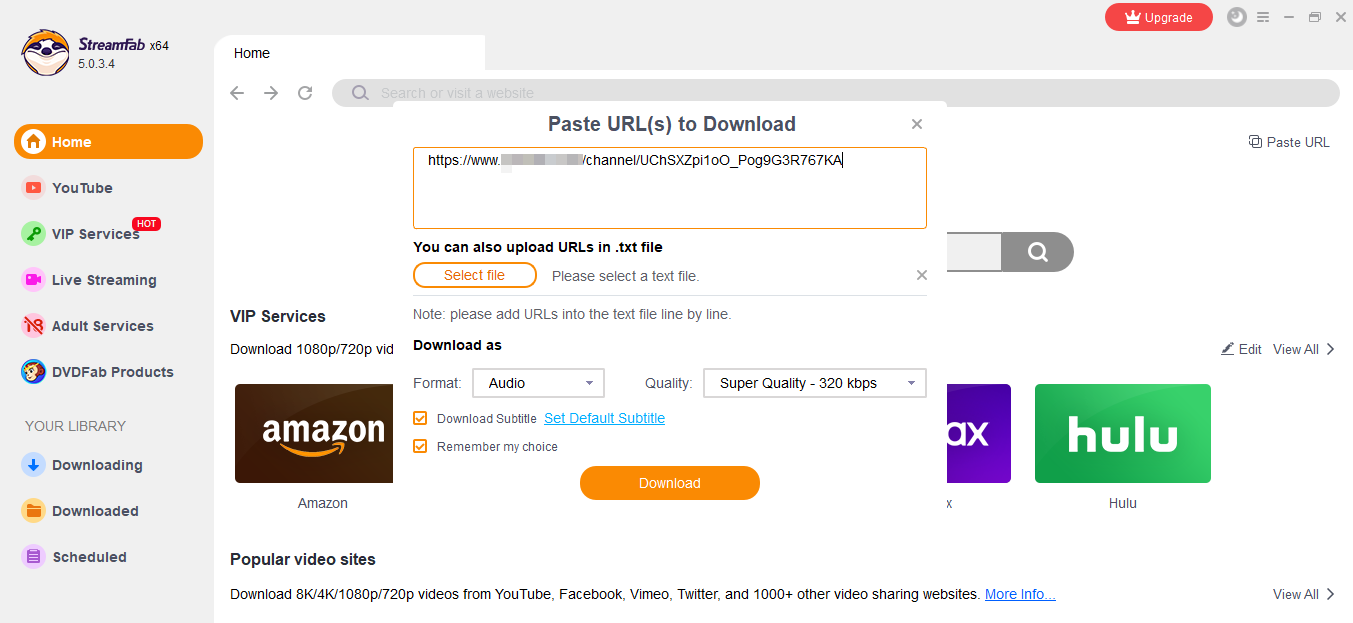 :How to download Kaltura video using StreamFab All-In-One