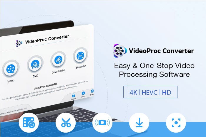 Télécharger vidéo streaming avec VideoProc Converter