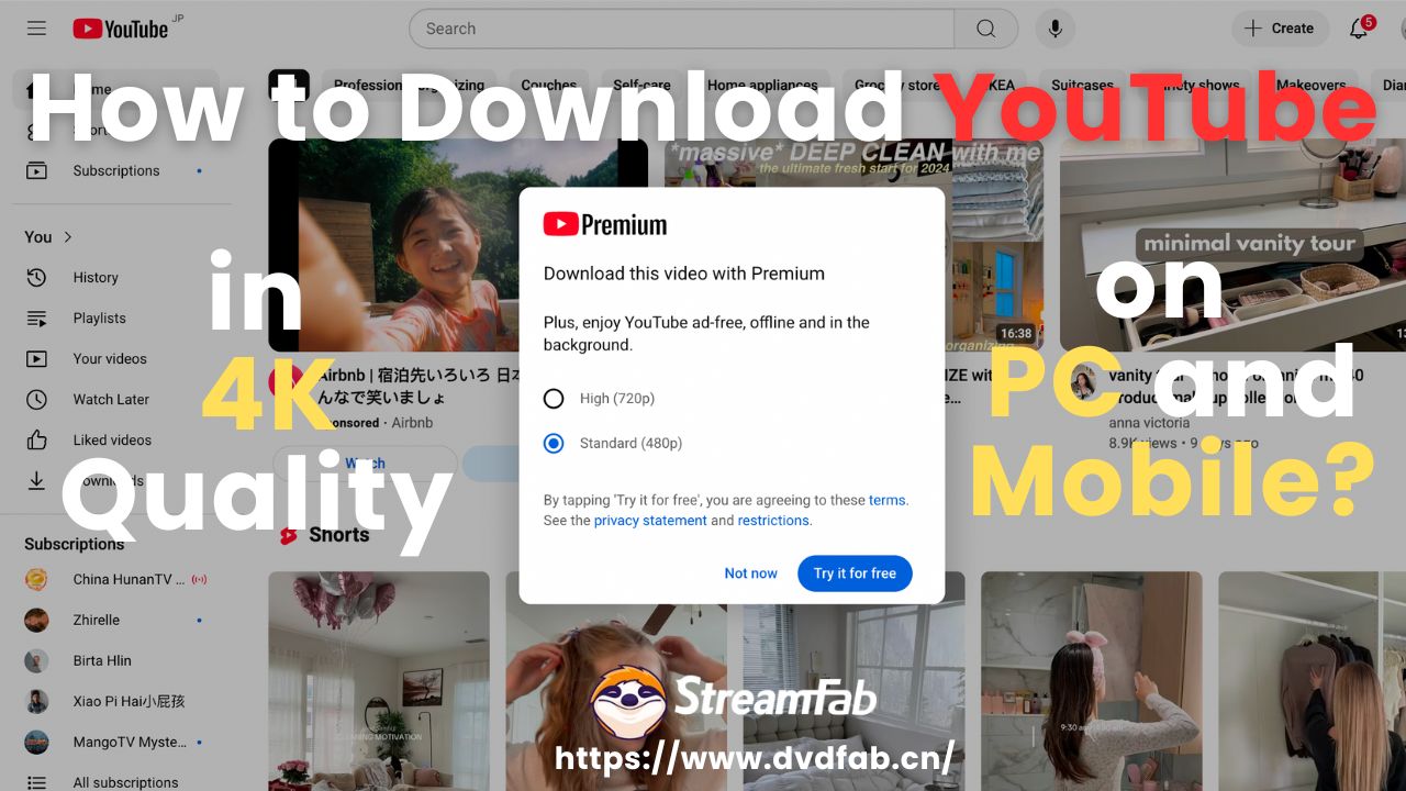 How to Download YouTube Videos in 4K Quality on PC and Mobile?