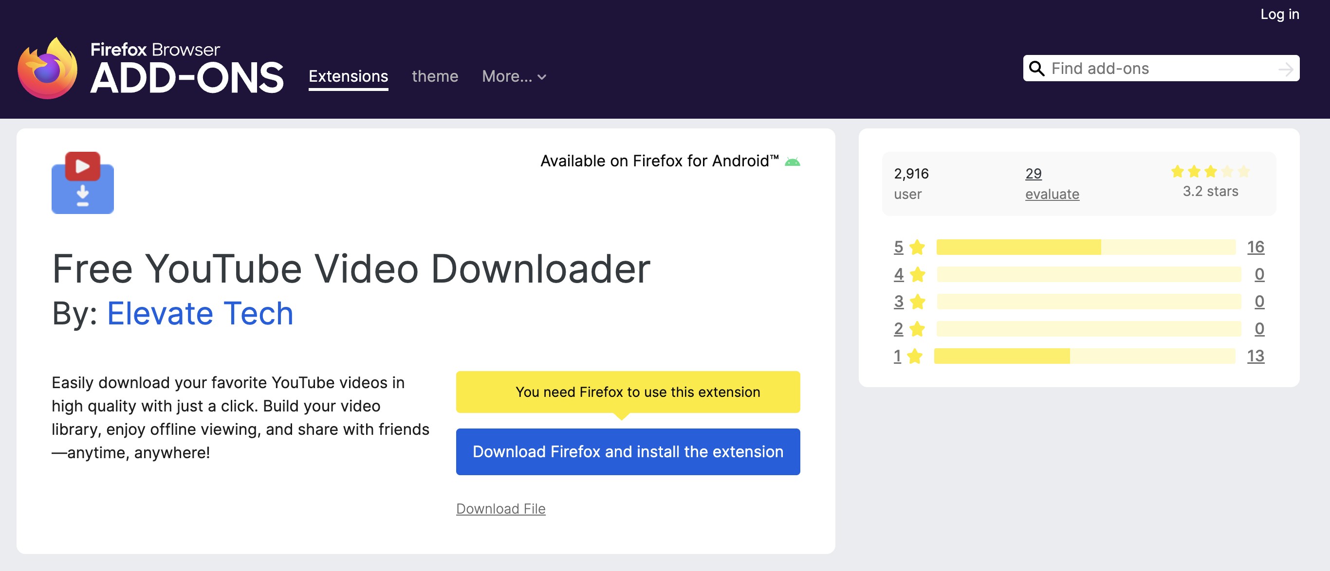 5 Best Firefox & Chrome Extensions for Downloading YouTube Videos: free YouTube video downloader