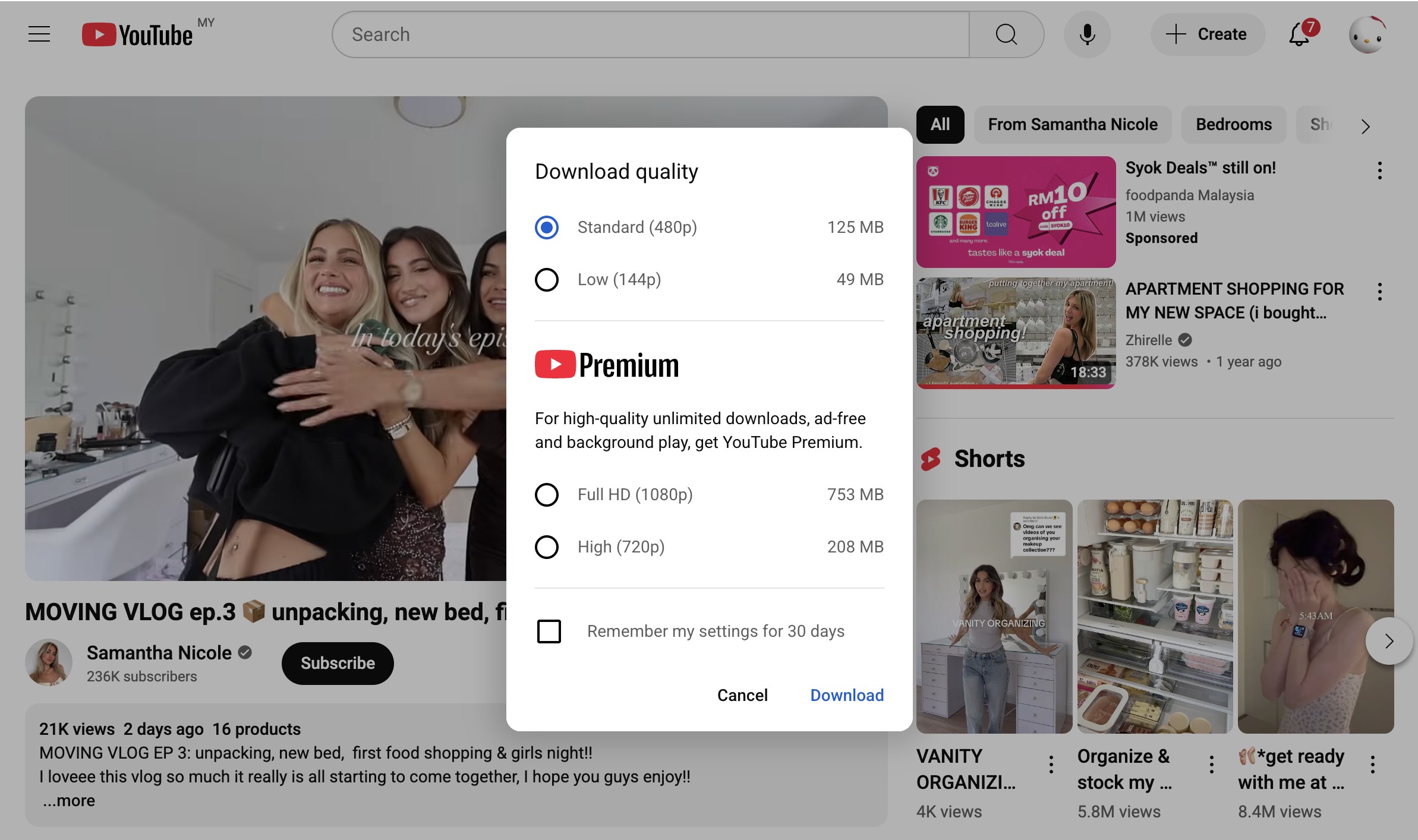 how to download a video from youtube: limitations of youtube