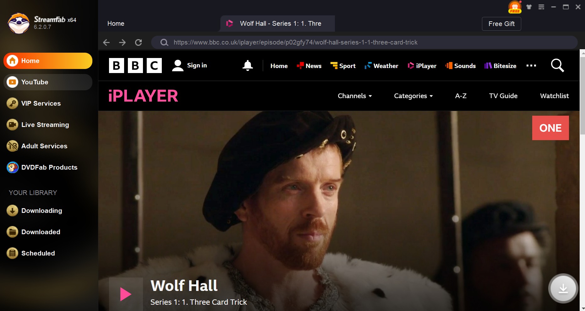 download video from bbc iplayer: streamfab