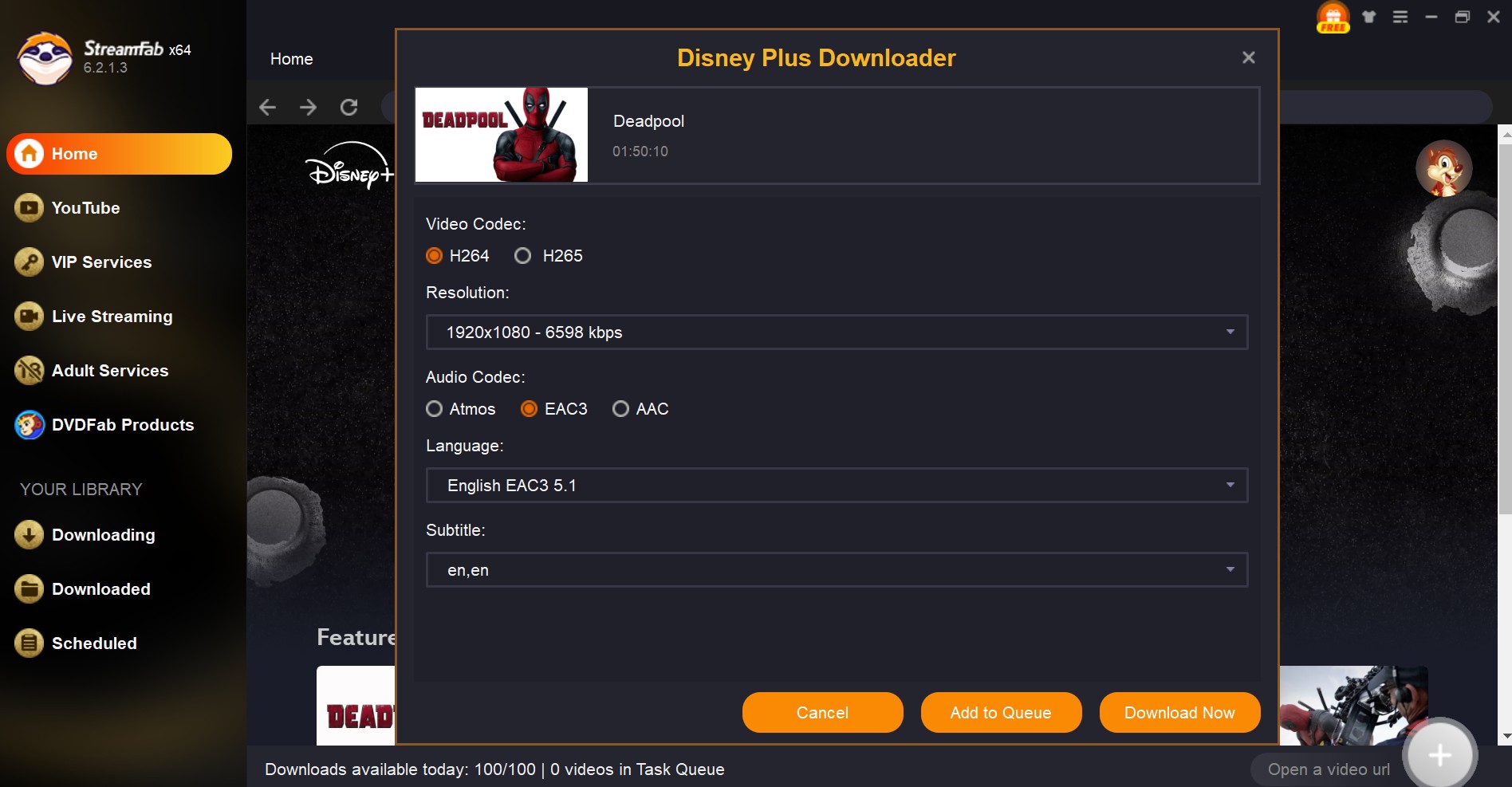 how to download disney plus movies on laptop