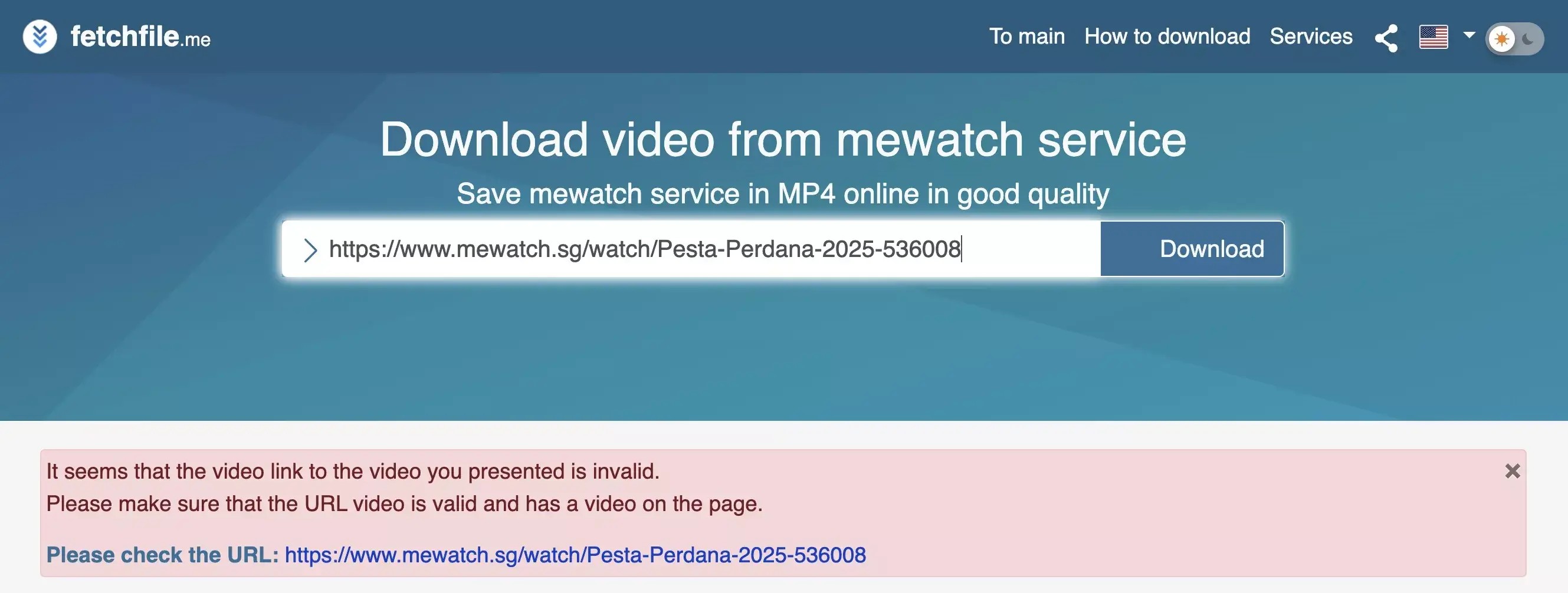 how to download videos from mewatch: online tool