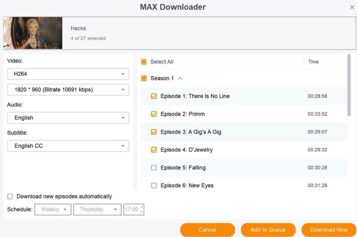 streamfab max downloader review: batch mode