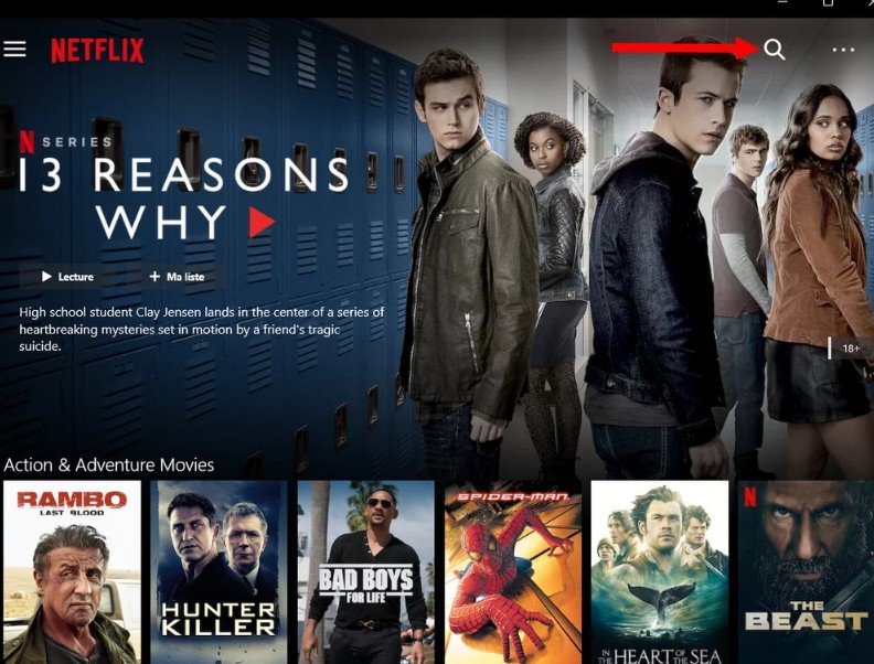 Guide détaille sur Télécharger des films Netflix avec l'application Netflix