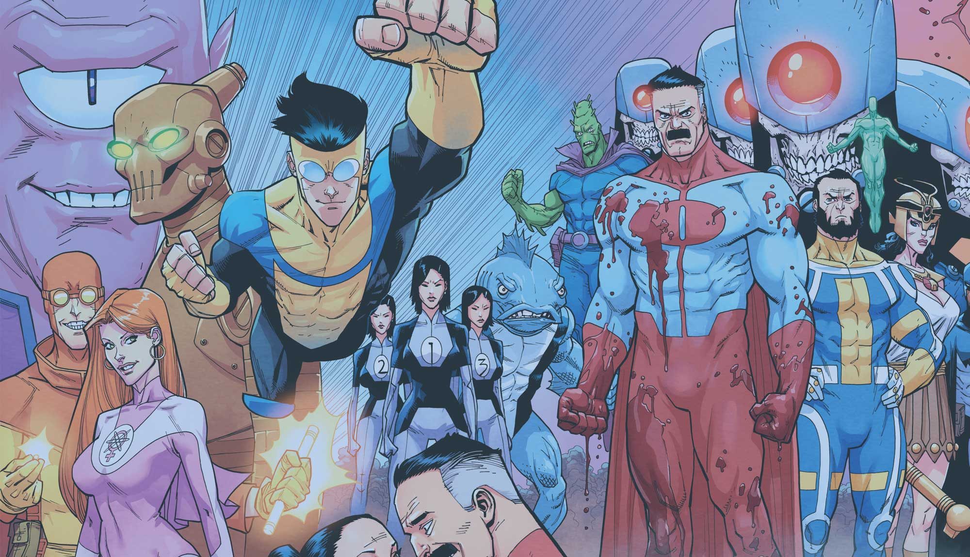 cast and characters in Invincible Season