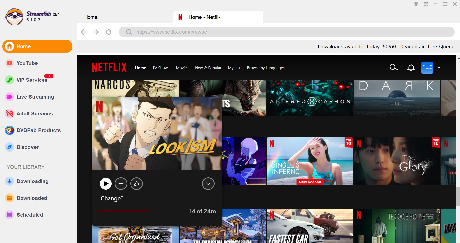 how to keep netflix downloads forever