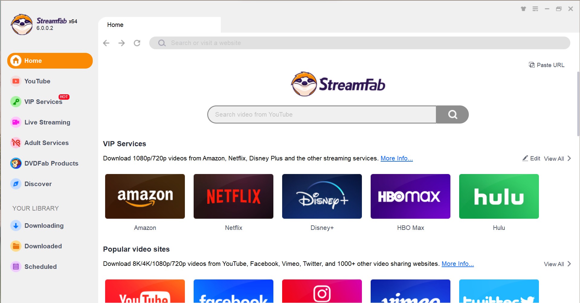 downloading streaming video using streamfab