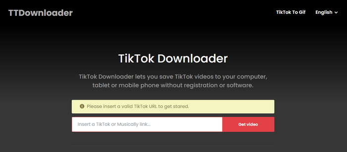 tiktok audio downloader:3. TTDownloader