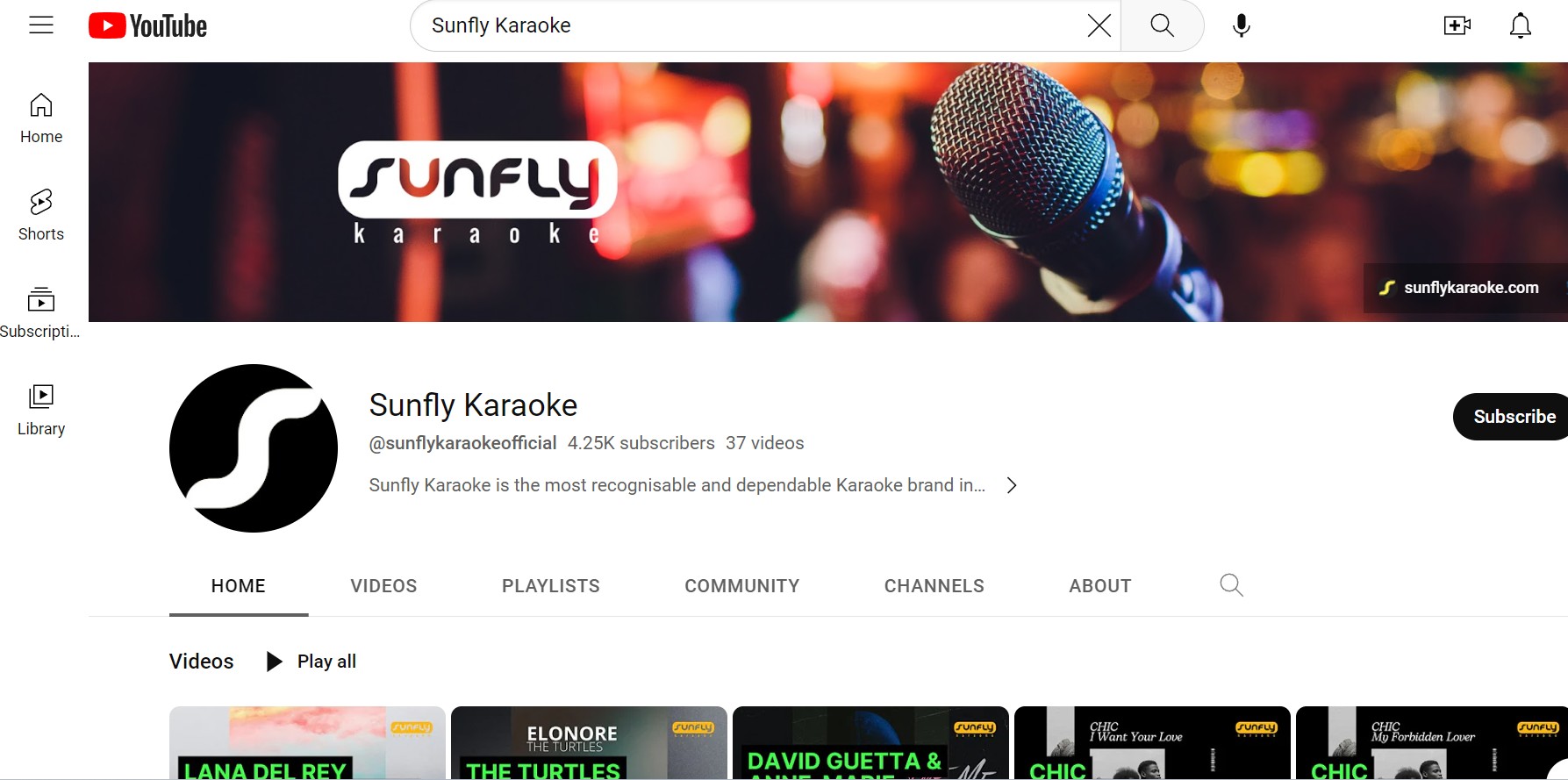 Sunfly Karaoke