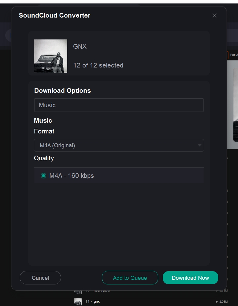 soundcloud converter