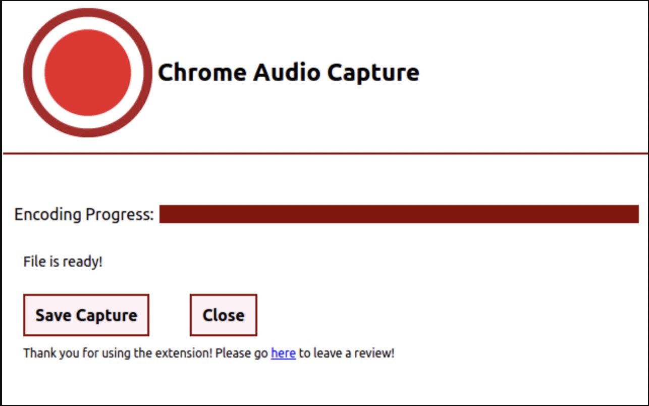Click the Start Capture button