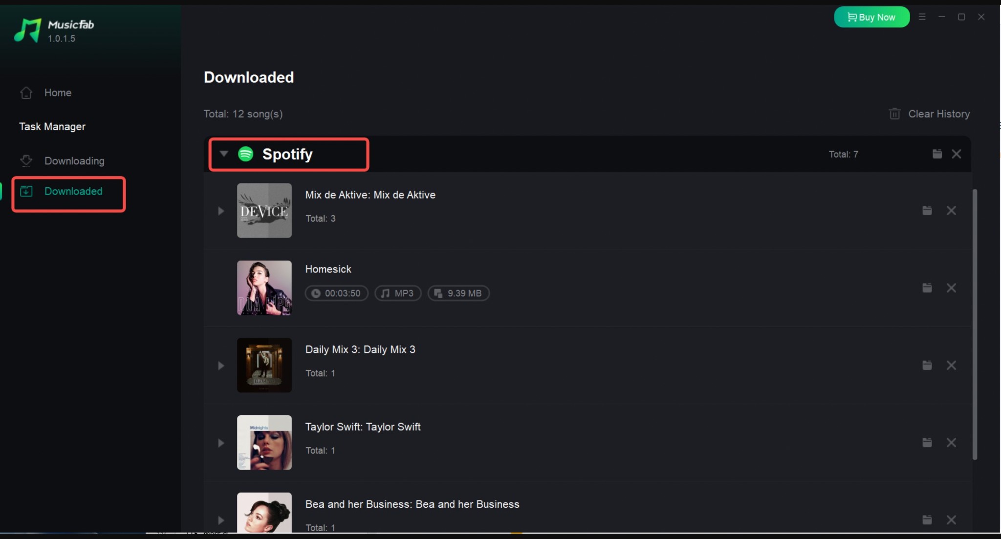 click downloaded to get the files
