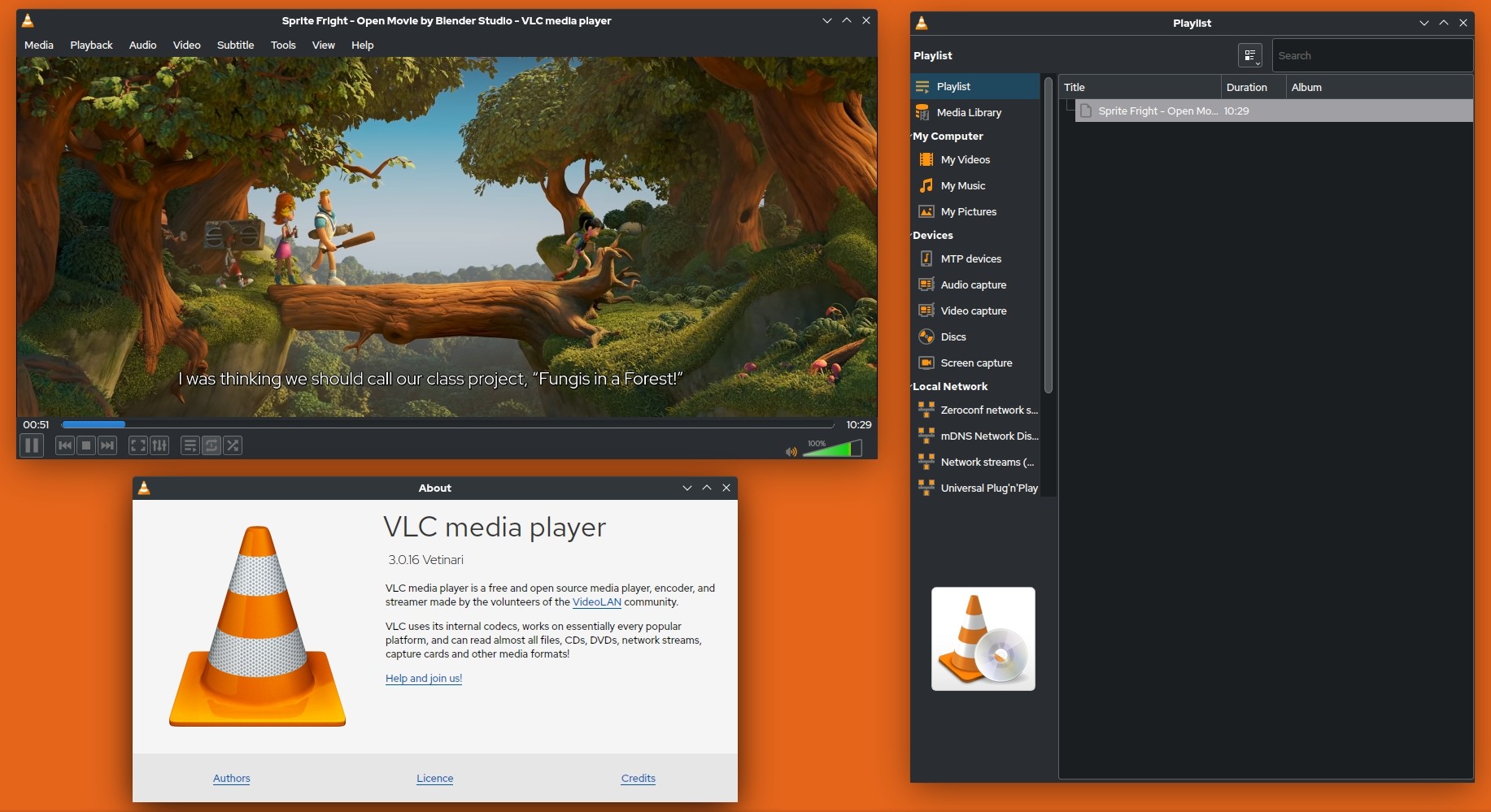 Free MOV Player: VLC