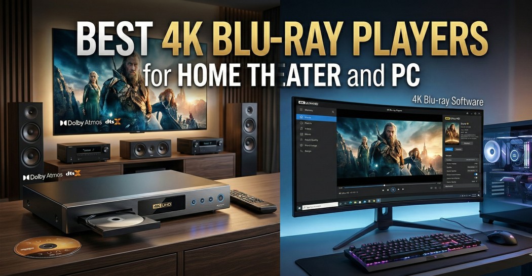 Best 4K Blu-ray Players for Home Theater and PC