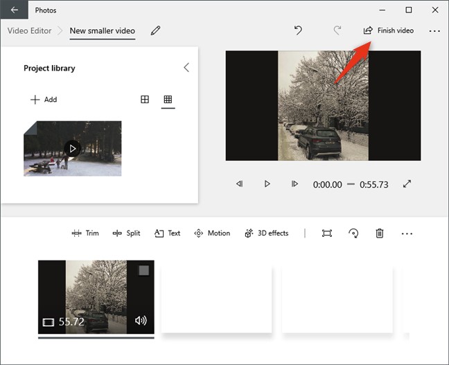 compress video files:Part 2: How to Compress Files on Windows 10 using the built-in Video Editor App?