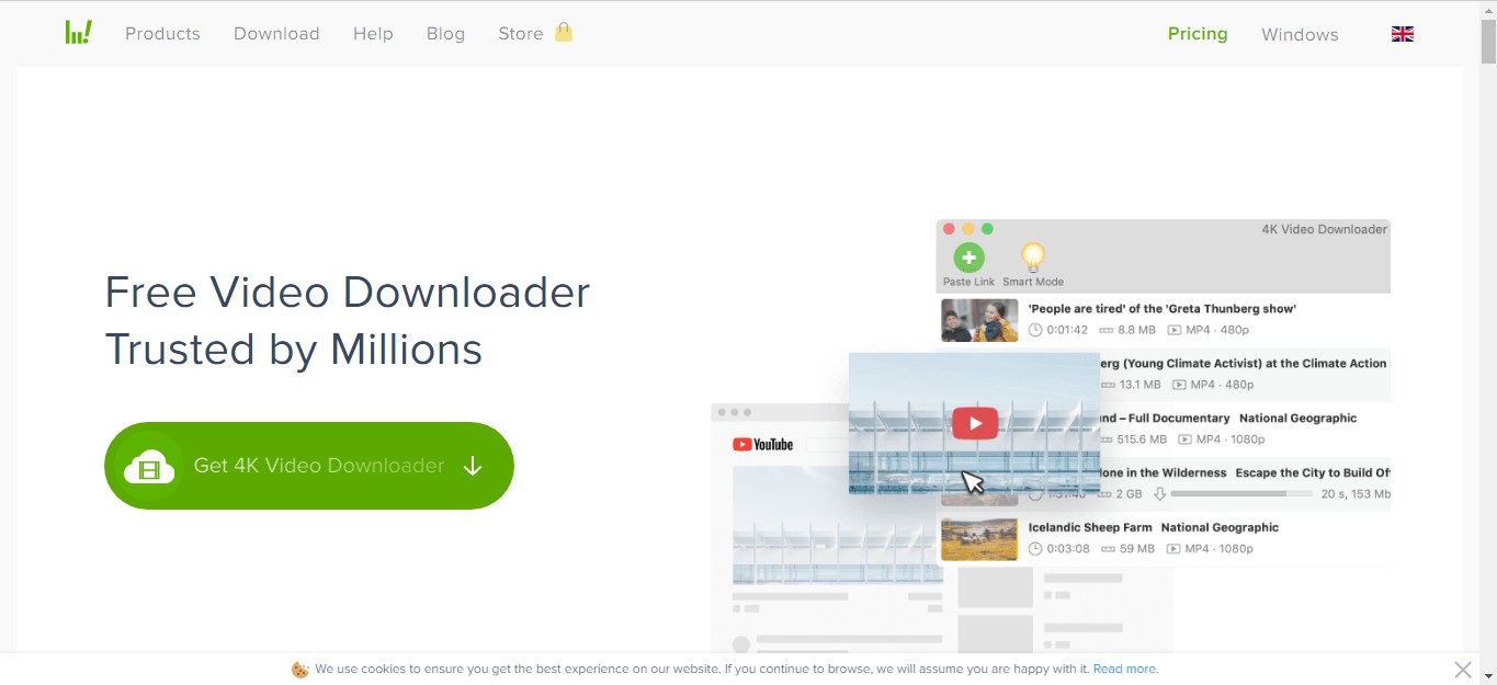 dailymotion video downloader:4. YouTube 4k Downloader