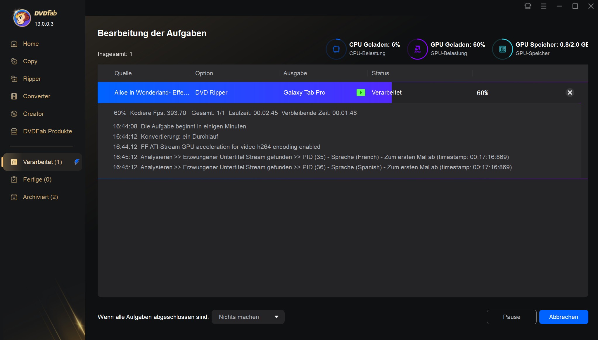 Wie Sie DVD mit einem der besten DVD Ripper rippen——DVDFab DVD Ripper