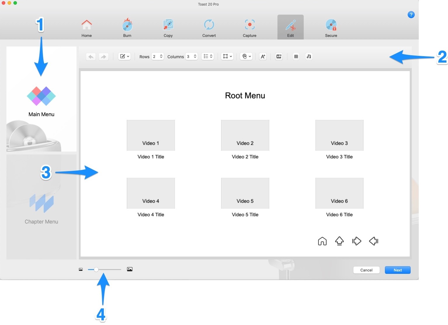 dvd menu creator