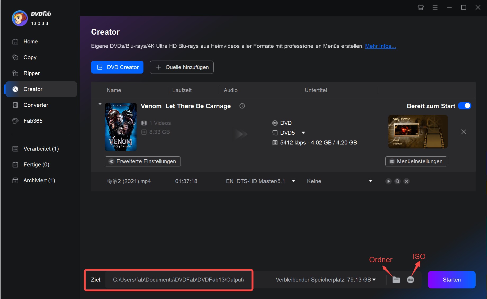 youtube video auf dvd brennen