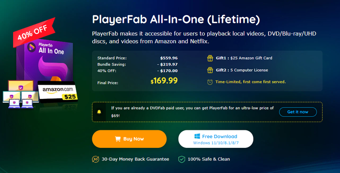 Does PS4 play Blu-Ray:PlayerFab All-In-One Media Player