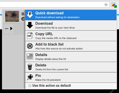 télécharger des vidéos streaming avec le meilleur video downloader gratuit facilement:2) Video DownloadHelper